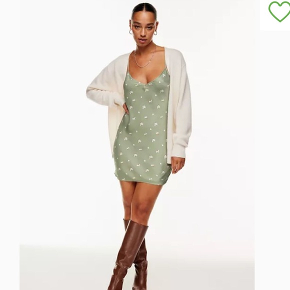 Aritzia Wilfred The Only Slip Mini Dress - Picture 2 of 6